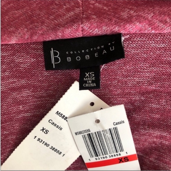 Bobeau NWT cardigan sweater xs extra small - Picture 2 of 4